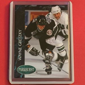 Wayne Gretzky #465 1991 Parkhurst Hockey Trading Card